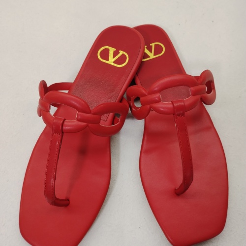 Replica Valentino Slippers For Women #1060545 $80.00 USD for Wholesale