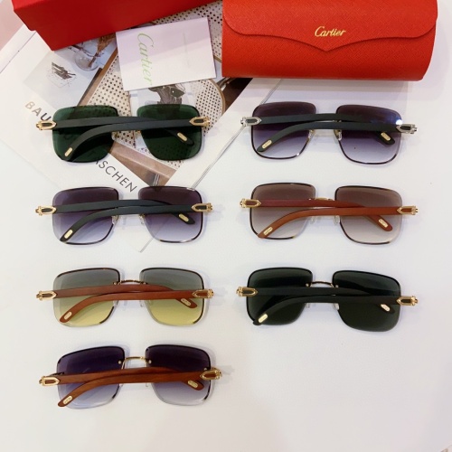 Replica Cartier AAA Quality Sunglassess #1060560 $56.00 USD for Wholesale