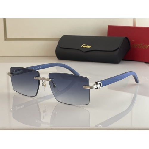 Cartier AAA Quality Sunglassess #1060580 $60.00 USD, Wholesale Replica Cartier AAA Quality Sunglassess