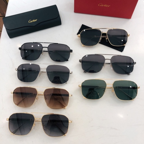 Replica Cartier AAA Quality Sunglassess #1060597 $60.00 USD for Wholesale