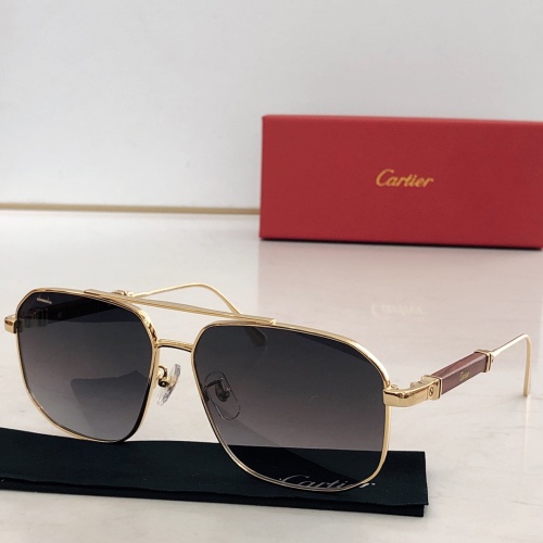 Cartier AAA Quality Sunglassess #1060600 $60.00 USD, Wholesale Replica Cartier AAA Quality Sunglassess