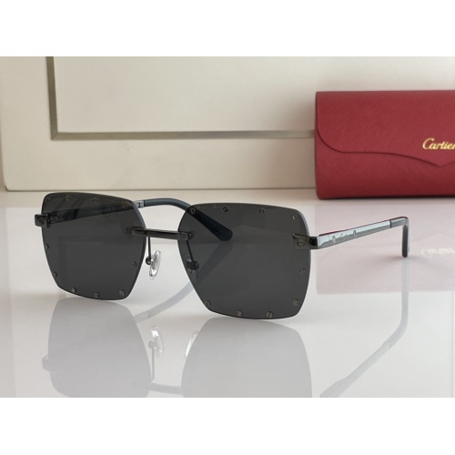 Cartier AAA Quality Sunglassess #1060613 $68.00 USD, Wholesale Replica Cartier AAA Quality Sunglassess
