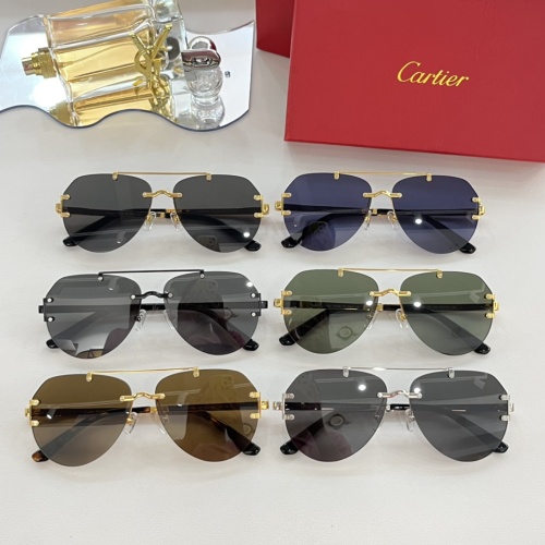 Replica Cartier AAA Quality Sunglassess #1060615 $68.00 USD for Wholesale