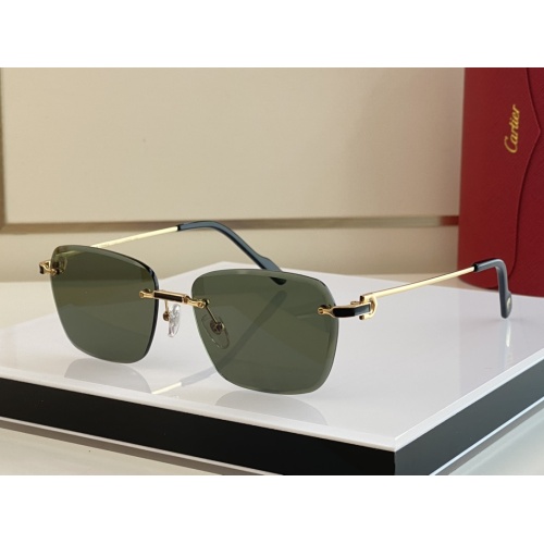 Cartier AAA Quality Sunglassess #1060623