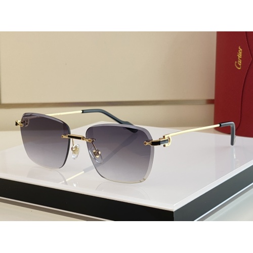 Cartier AAA Quality Sunglassess #1060626 $68.00 USD, Wholesale Replica Cartier AAA Quality Sunglassess