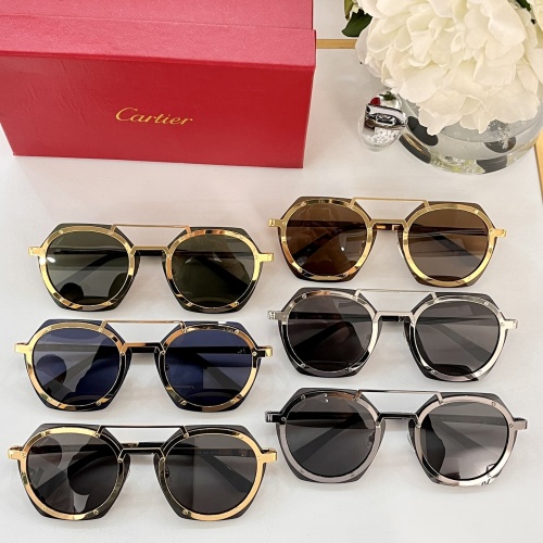 Replica Cartier AAA Quality Sunglassess #1060628 $72.00 USD for Wholesale