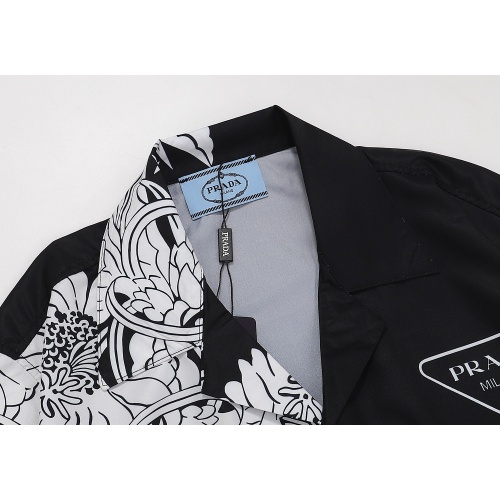 Replica Prada Shirts Short Sleeved For Men #1060832 $29.00 USD for Wholesale