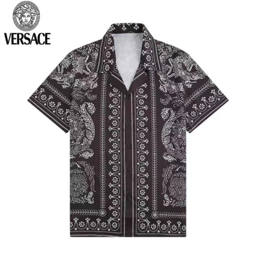 Replica Versace Shirts Short Sleeved For Men #1060840 $29.00 USD for Wholesale