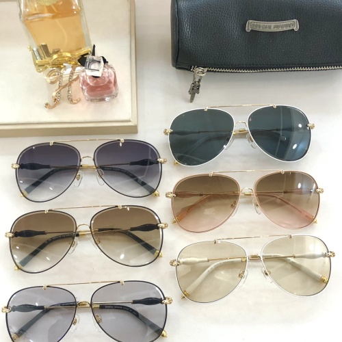 Replica Chrome Hearts AAA Quality Sunglasses #1061278 $60.00 USD for Wholesale