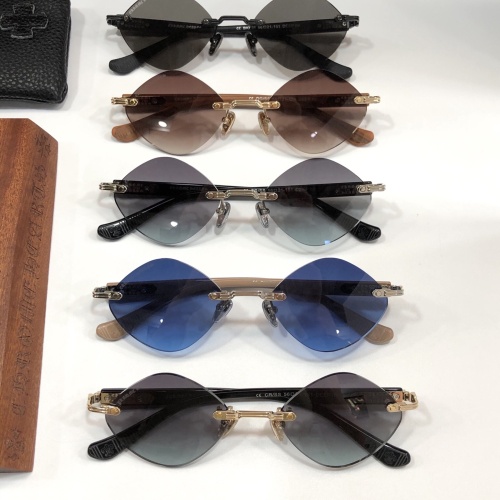 Replica Chrome Hearts AAA Quality Sunglasses #1061292 $68.00 USD for Wholesale