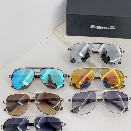 Replica Chrome Hearts AAA Quality Sunglasses #1061297 $72.00 USD for Wholesale