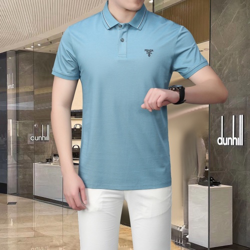 Prada T-Shirts Short Sleeved For Men #1061419