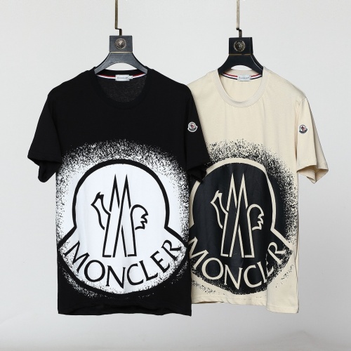 Replica Moncler T-Shirts Short Sleeved For Unisex #1061424 $36.00 USD for Wholesale