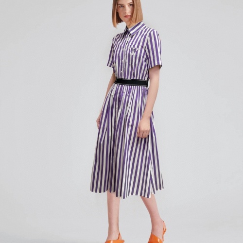 Prada Dresses Short Sleeved For Women #1061484