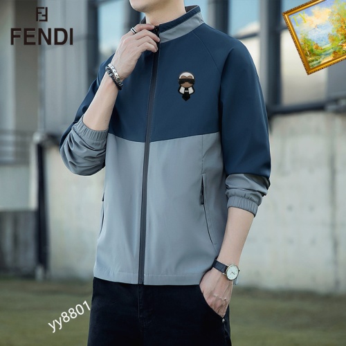 Fendi Jackets Long Sleeved For Men #1061616 $60.00 USD, Wholesale Replica Fendi Jackets