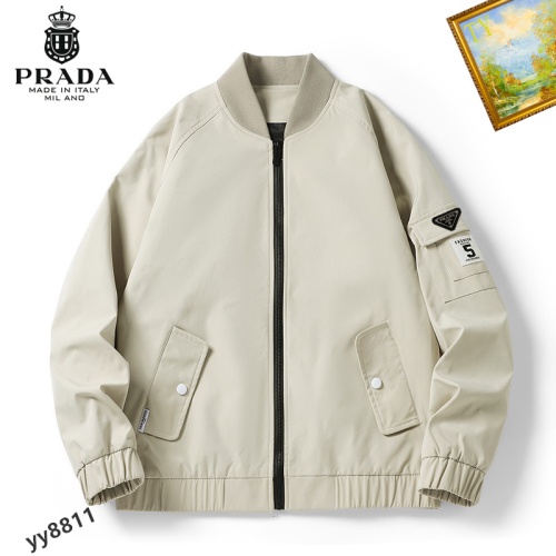 Prada New Jackets Long Sleeved For Men #1061683 $60.00 USD, Wholesale Replica Prada Jackets