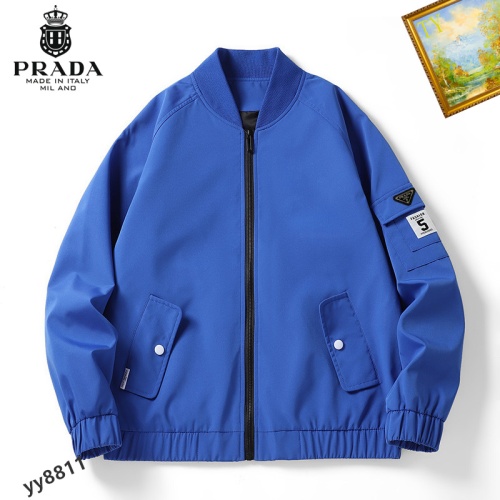 Prada New Jackets Long Sleeved For Men #1061686 $60.00 USD, Wholesale Replica Prada Jackets