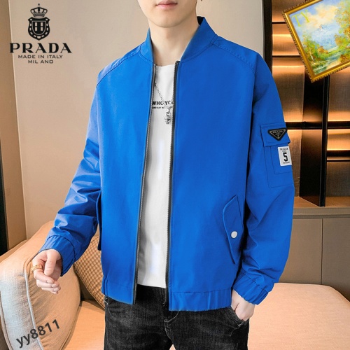 Replica Prada New Jackets Long Sleeved For Men #1061686 $60.00 USD for Wholesale