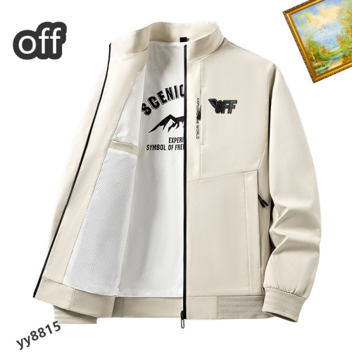 Off-White Jackets Long Sleeved For Men #1061688 $60.00 USD, Wholesale Replica Off-White Jackets