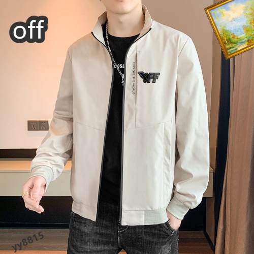 Replica Off-White Jackets Long Sleeved For Men #1061688 $60.00 USD for Wholesale