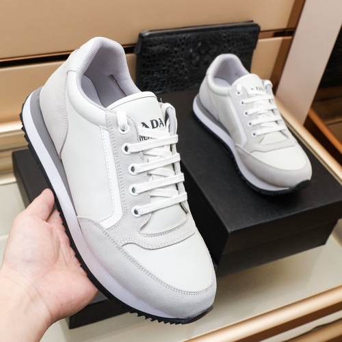 Replica Prada Casual Shoes For Men #1061771 $92.00 USD for Wholesale