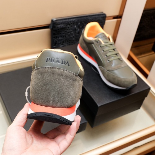 Replica Prada Casual Shoes For Men #1061772 $92.00 USD for Wholesale