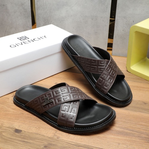 Replica Givenchy Slippers For Men #1061801 $52.00 USD for Wholesale
