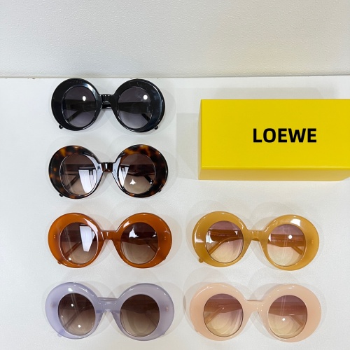 Replica LOEWE AAA Quality Sunglasses #1061825 $56.00 USD for Wholesale