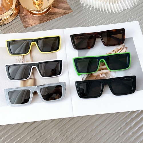 Replica Off-White AAA Quality Sunglasses #1062044 $68.00 USD for Wholesale