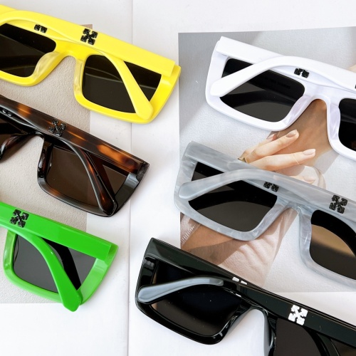 Replica Off-White AAA Quality Sunglasses #1062045 $68.00 USD for Wholesale