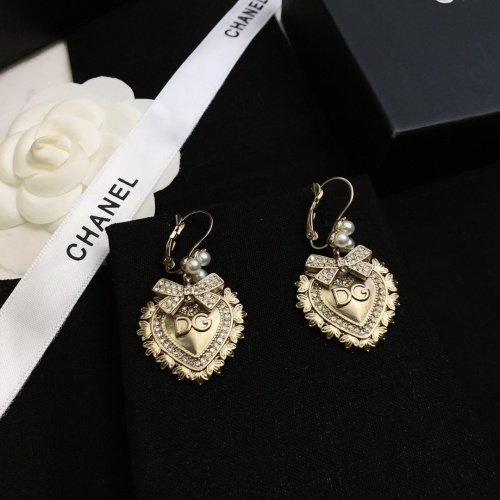 Dolce &amp; Gabbana D&amp;G Earrings For Women #1062143 $32.00 USD, Wholesale Replica Dolce &amp; Gabbana D&amp;G Earrings