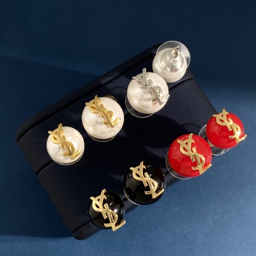 Replica Yves Saint Laurent YSL Earrings For Women #1062147 $29.00 USD for Wholesale