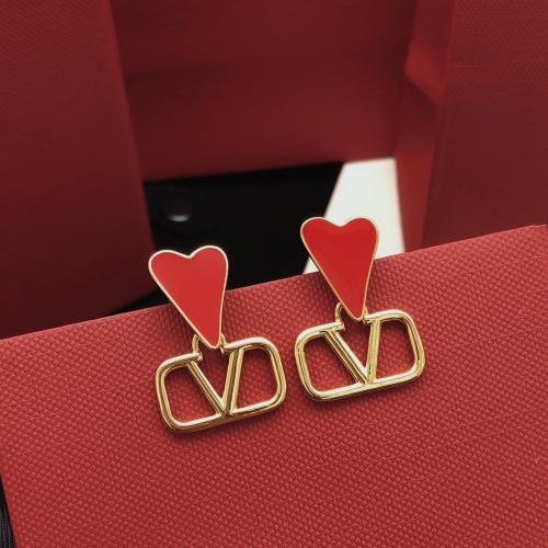 Replica Valentino Earrings For Women #1062190 $27.00 USD for Wholesale