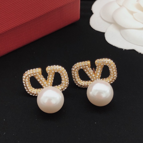 Replica Valentino Earrings For Women #1062203 $27.00 USD for Wholesale
