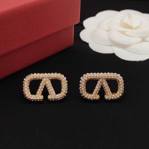 Replica Valentino Earrings For Women #1062208 $32.00 USD for Wholesale