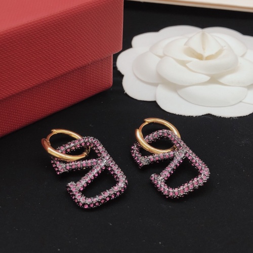 Replica Valentino Earrings For Women #1062209 $32.00 USD for Wholesale