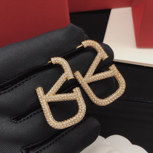 Replica Valentino Earrings For Women #1062224 $36.00 USD for Wholesale
