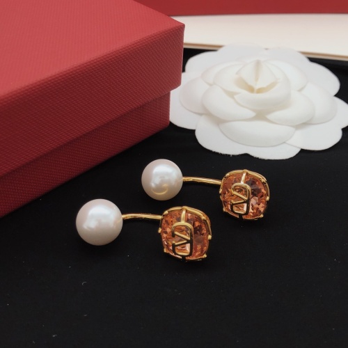 Replica Valentino Earrings For Women #1062243 $32.00 USD for Wholesale