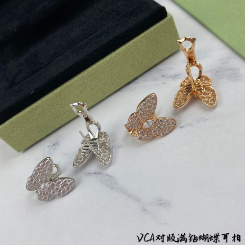 Replica Van Cleef & Arpels Earrings For Women #1062261 $32.00 USD for Wholesale