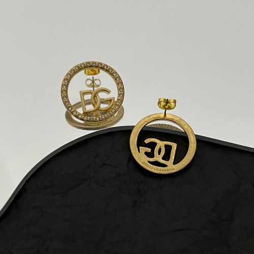 Replica Dolce & Gabbana D&G Earrings For Women #1062269 $34.00 USD for Wholesale