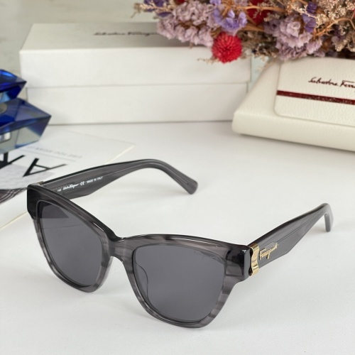 Salvatore Ferragamo AAA Quality Sunglasses #1062289 $60.00 USD, Wholesale Replica Salvatore Ferragamo AAA Quality Sunglasses