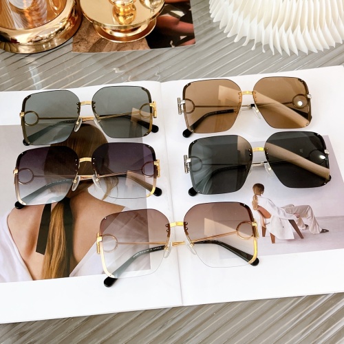 Replica Salvatore Ferragamo AAA Quality Sunglasses #1062291 $60.00 USD for Wholesale