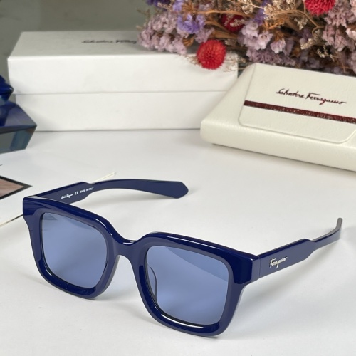 Salvatore Ferragamo AAA Quality Sunglasses #1062304 $64.00 USD, Wholesale Replica Salvatore Ferragamo AAA Quality Sunglasses
