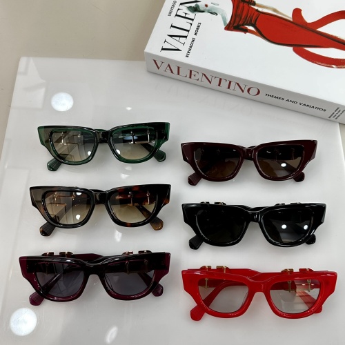 Replica Valentino AAA Quality Sunglasses #1062338 $68.00 USD for Wholesale