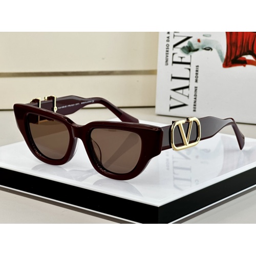 Valentino AAA Quality Sunglasses #1062343 $68.00 USD, Wholesale Replica Valentino AAA Quality Sunglasses