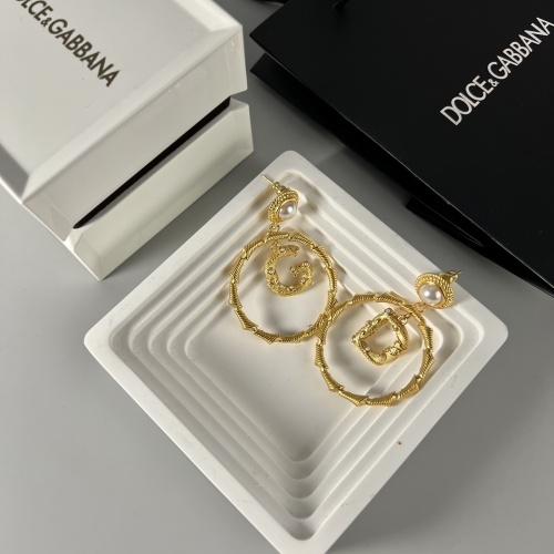 Replica Dolce & Gabbana D&G Earrings For Women #1062382 $39.00 USD for Wholesale