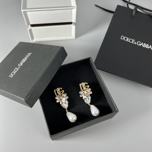 Replica Dolce & Gabbana D&G Earrings For Women #1062455 $39.00 USD for Wholesale