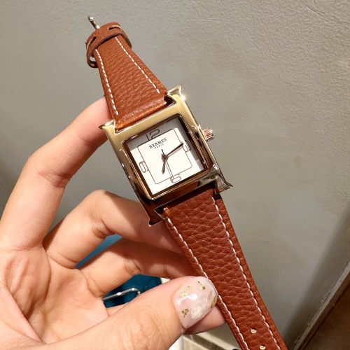 Hermes Watches For Women #1062535 $27.00 USD, Wholesale Replica Hermes Watches
