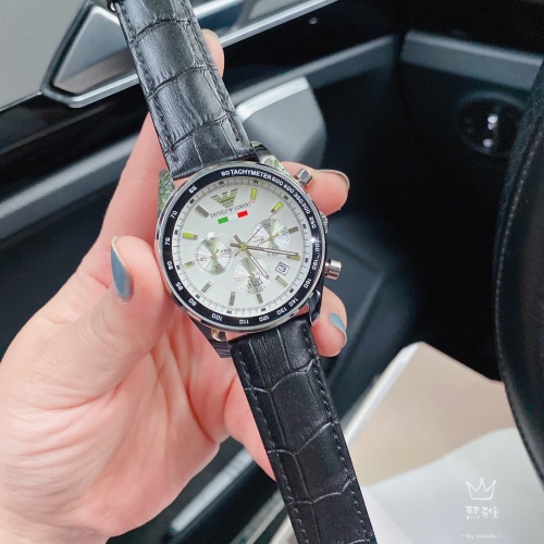 Armani Watches For Men #1062611 $32.00 USD, Wholesale Replica Armani Watches
