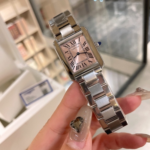 Replica Cartier AAA Quality Watches For Women #1062734 $125.00 USD for Wholesale